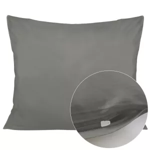 Poszewka satyna bawełna j.szary 037/50x70