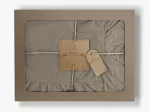 Pościel bawełniana OXFORDTAN/160x200(P) STONEWASHED - 3