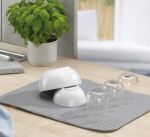 KELA-Mata do osuszania naczyń czarna Rapida - 2