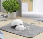 KELA-Mata do osuszania naczyń czarna Rapida - 2