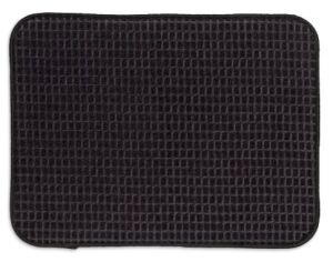 KELA-Mata do osuszania naczyń czarna Rapida