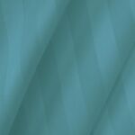 Pościel satyna bambusowo-bawełniana (P) STRIPE SEA TURQUOISE/140x200 +1x70x80 z listwą +2x40x40 BAMBOO - 3