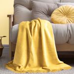 Koc B60/A40 150x200 0293/40 żółty - 2