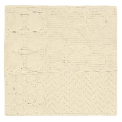 Poszewka ELEGANT/cream/40x40 (promocja)