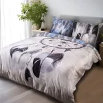 Pościel satyna bawełniana 22406/160x200 PANEL - 9