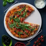 TYP-Kamień do pizzy 33cm z uchwytem do serwisu - 3