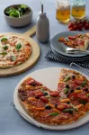 TYP-Kamień do pizzy 33cm z uchwytem do serwisu - 4