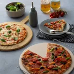 TYP-Kamień do pizzy 33cm z uchwytem do serwisu - 6