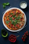 TYP-Kamień do pizzy 33cm z uchwytem do serwisu - 7
