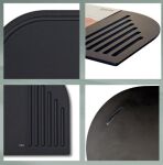 KELA-Deska do serwowania 35x23cm czarna Nobel - 2