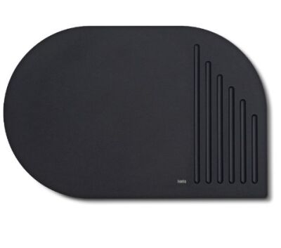 KELA-Deska do serwowania 35x23cm czarna Nobel