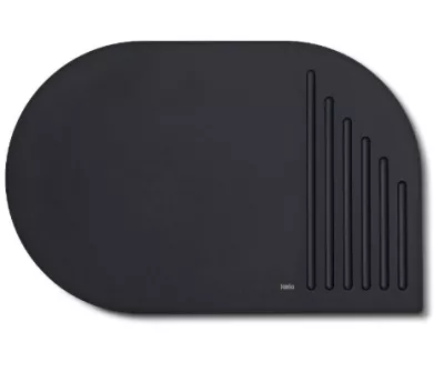KELA-Deska do serwowania 35x23cm czarna Nobel