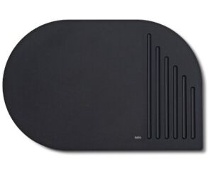 KELA-Deska do serwowania 35x23cm czarna Nobel