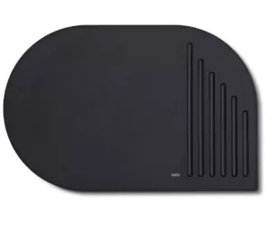 KELA-Deska do serwowania 35x23cm czarna Nobel