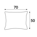 Poszewka satyna bawełna czarny 04000966/50x70 - 6