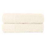 Ręcznik D Bawełna 100% Solano Ecru + Ciemny Brąz (P) 2x50x90+2x70x140 kpl. - 3