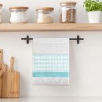 Ścierka kuchenna ZEFIREK/50x70/jasny turkus - 2