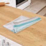 Ścierka kuchenna ZEFIREK/50x70/jasny turkus - 3