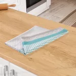 Ścierka kuchenna ZEFIREK/50x70/jasny turkus - 3