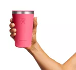 HF-Kubek 16 oz z pokrywą PRESS-IN, neonowy róż - 5