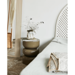 Stolik taboret Alma ciemny zielony Nordal - 6