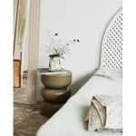 Stolik taboret Alma ciemny zielony Nordal - 6