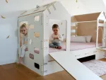 Łóżko dziecięce domek - 3