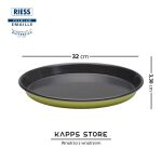 Forma do Pieczenia i Serwowania Riess 32 cm – Emaliowana, Okrągła, Zielona - 3