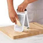 OXO-Tarka podwójna do warzyw biała, Good Grips - 7