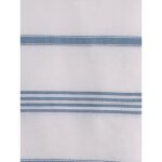 Ręcznik bawełniany hammam biały/ jeans blue 170x100 cm Ottomania - 2