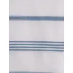 Ręcznik bawełniany hammam biały/ jeans blue 170x100 cm Ottomania - 2