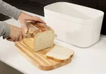 JJ-Chlebak z deską do krojenia Babmoo biały - 3