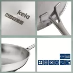 KELA-Patelnia stalowa 20cm Flavoria - 2