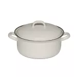 Garnek emaliowany Riess Classic Weiss 0,5L biały - 2