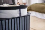 JJ-Kosz na pranie 90l bambus czarny Tota Trio Luxe - 18