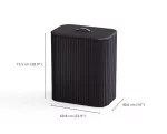 JJ-Kosz na pranie 90l bambus czarny Tota Trio Luxe - 23