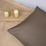 Poszewka satyna bawełna sepia 043/70x80. - 4