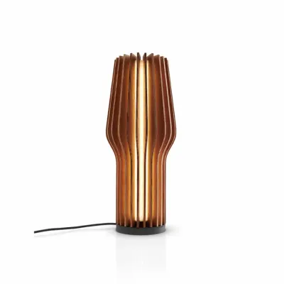 Radiant LED batt. lamp Oak