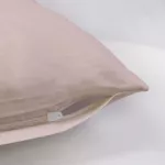 Poszewka satyna bawełna róż pudrowy 5665/40x40. - 3