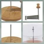 KELA-Skrobak do sera 22cm naturalny bukowy Planum - 2