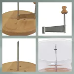 KELA-Skrobak do sera 22cm naturalny bukowy Planum - 2