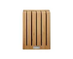 JJ-Zestaw 5 noży w bloku bambusowym Elevate Steel - 3