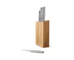 JJ-Zestaw 5 noży w bloku bambusowym Elevate Steel - 4