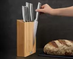 JJ-Zestaw 5 noży w bloku bambusowym Elevate Steel - 17