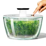 OXO-Misa wirówka szklana do sałaty 2w1 Good Grips - 4
