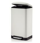 KELA-Kosz na śmieci 30 l biały Davino - 2