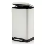 KELA-Kosz na śmieci 30 l biały Davino - 2