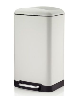 KELA-Kosz na śmieci 30 l biały Davino