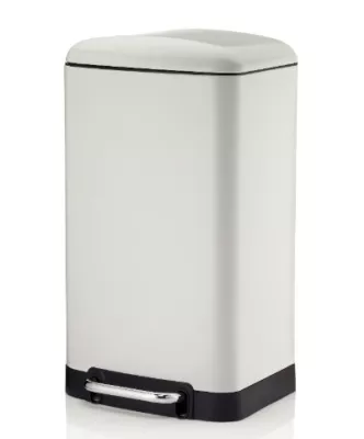 KELA-Kosz na śmieci 30 l biały Davino