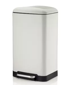 KELA-Kosz na śmieci 30 l biały Davino